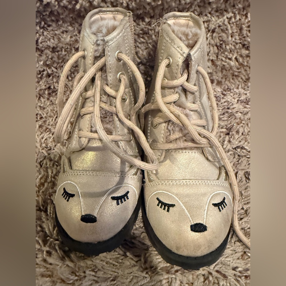 Cute Animal Face Boots for Kids